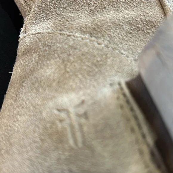 Frye Cece buckle wedge suede leather boots - Picture 9 of 11